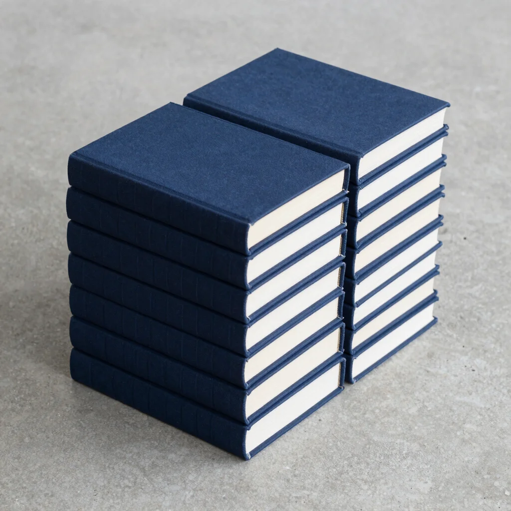 Cloth-Bound Account Ledger Books (Pack of 10)